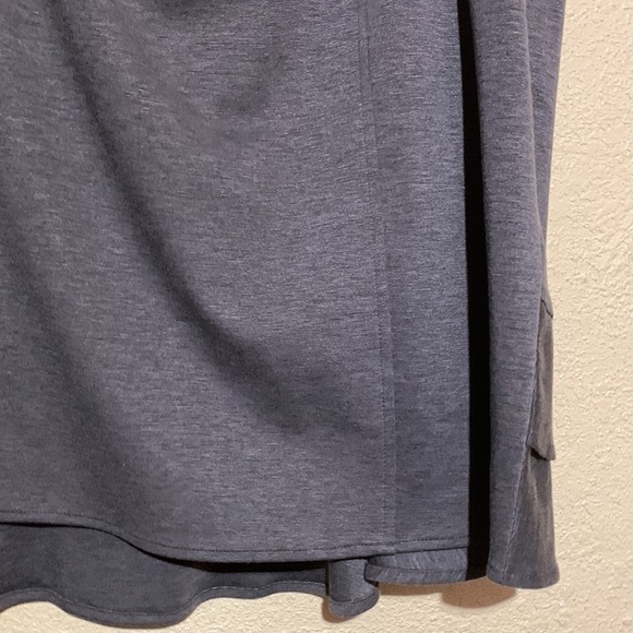 Lane Bryant Skirt Gray Size 24 Rayon Polyester Spandex Blend - Picture 2 of 12